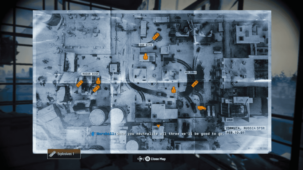 Black Ops 6 Screenshot of Under The Radar Tac-Map