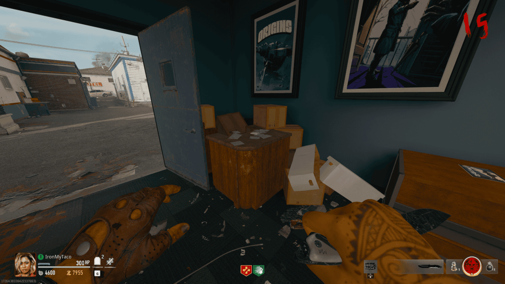 Black Ops 6 Zombies Liberty Falls Side Easter Egg Aetherella Statue on Drawer