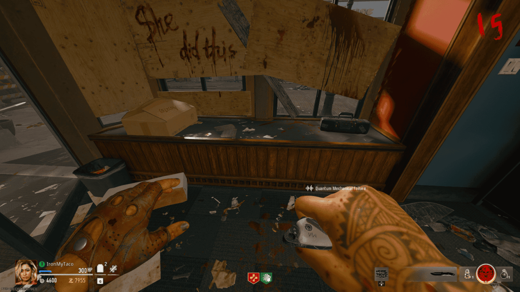 Black Ops 6 Zombies Liberty Falls Side Easter Egg Aetherella Statue on Window