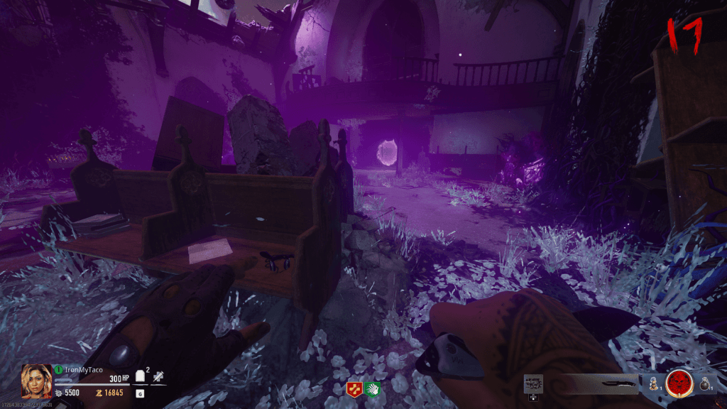 Black Ops 6 Zombies Liberty Falls Side Easter Egg Music Part Church Pew