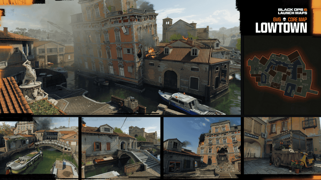 Official Black Ops 6 Multiplayer Map Showcase for Lowtown