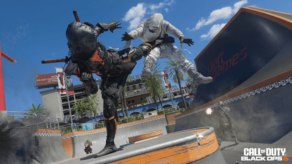 Operators fighting on Grind Multiplayer Map in Black Ops 6