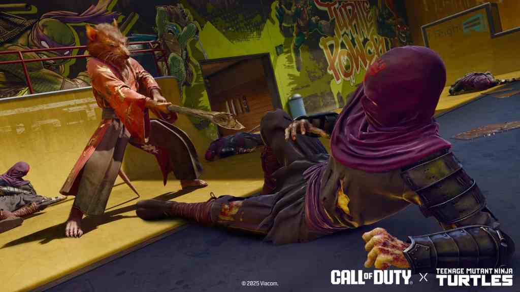 Master Splinter & the Bo Staff blueprint on the new map, Grind Ooze in Black Ops 6.