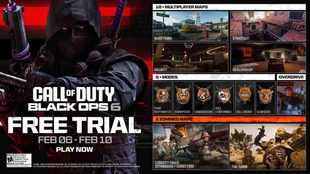 Black Ops 6 Season 2 Free Trial Roadmap