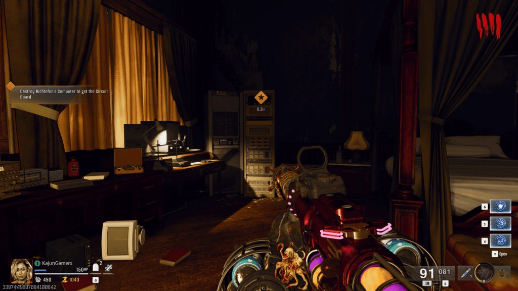Screenshot of the computer.