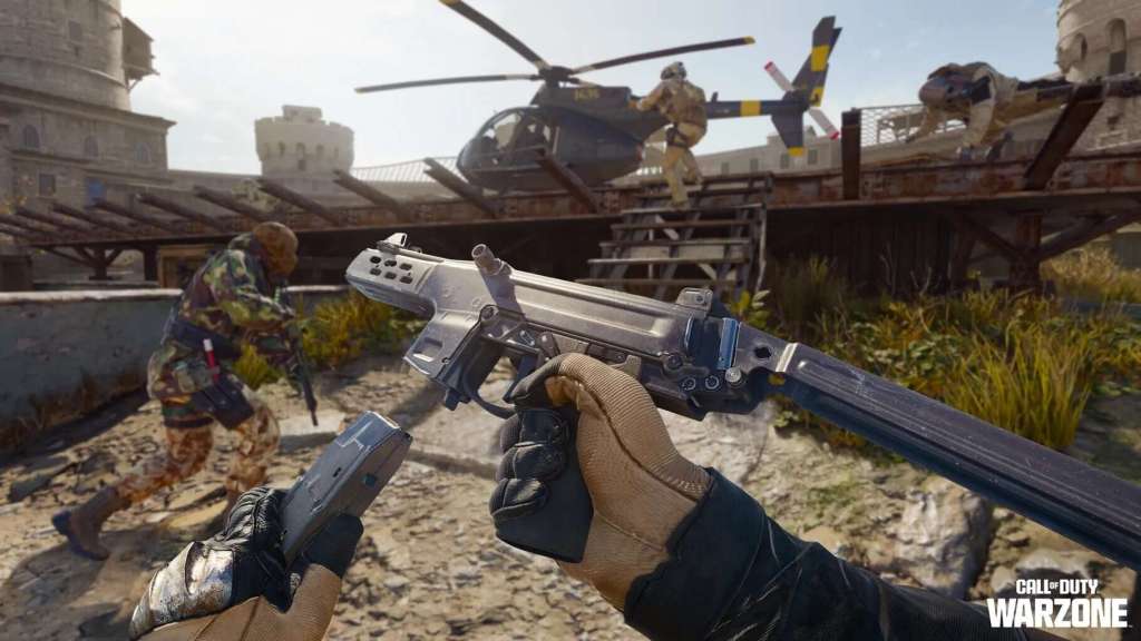 Screenshot of the Ladra SMG in Black Ops 6 ‘ Warzone Season 3 Reloaded.