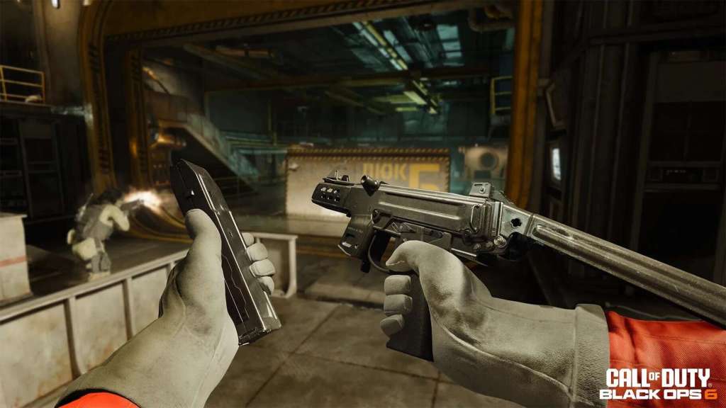 Operator reloading the new Ladra SMG in Call of Duty: Black Ops 6 & Warzone Season 3 Reloaded.