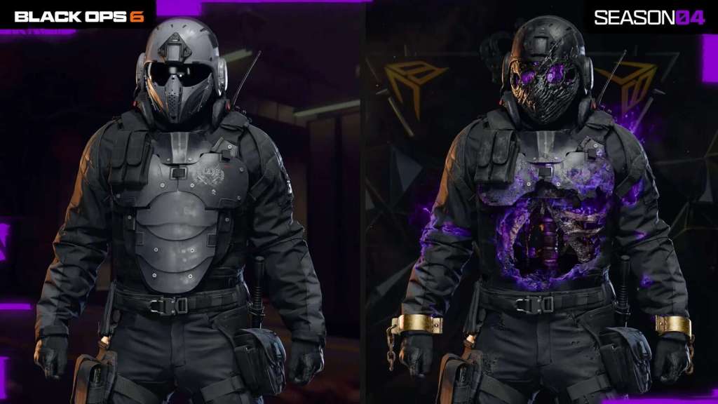 “Dreadwarden” & Dreadwarden BlackCell” operator skin for Brutus operator in Black Ops 6 Season 4. 