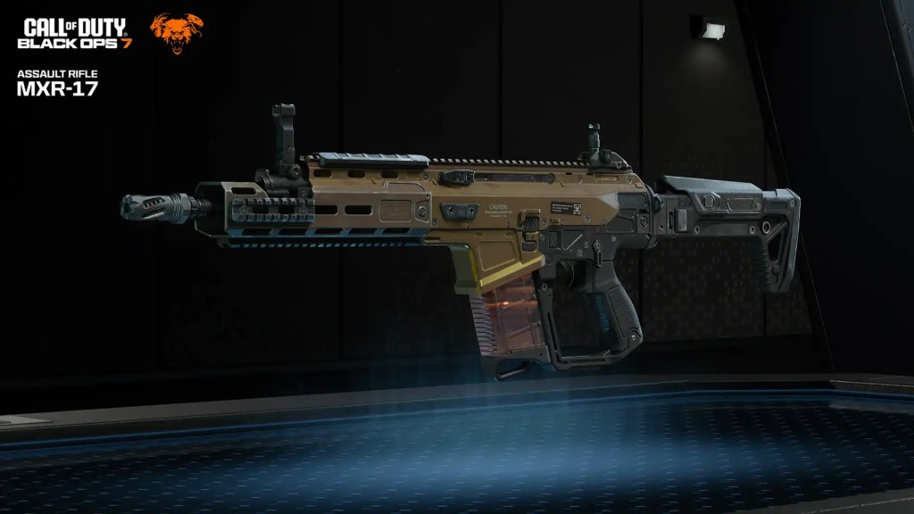Image of the new MXR-17 Assault Rifle coming to Call of Duty: Black Ops 7.