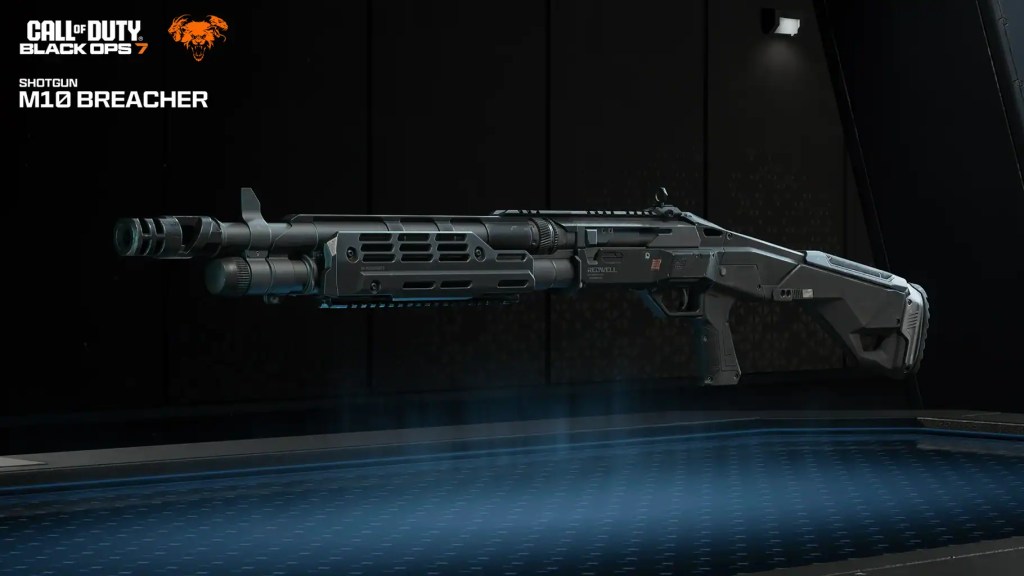 Image of the new M10 Breacher Shotgun coming to Call of Duty: Black Ops 7.