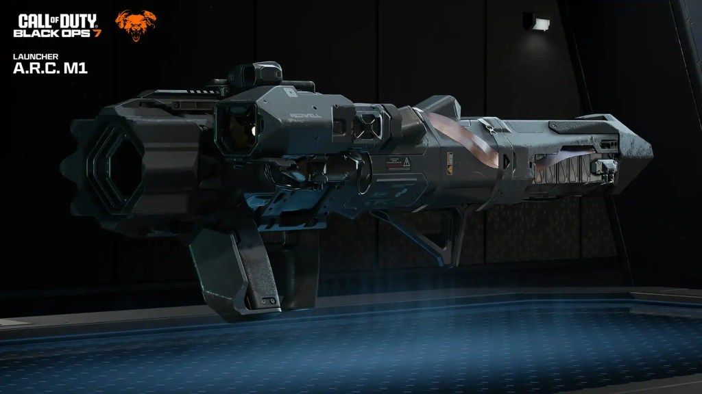 Image of the new A.R.C. M1 Launcher coming to Call of Duty: Black Ops 7.