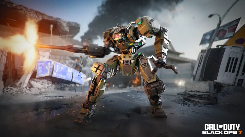 An image of the Rhino Scorestreak, coming to Call of Duty: Black Ops 7.