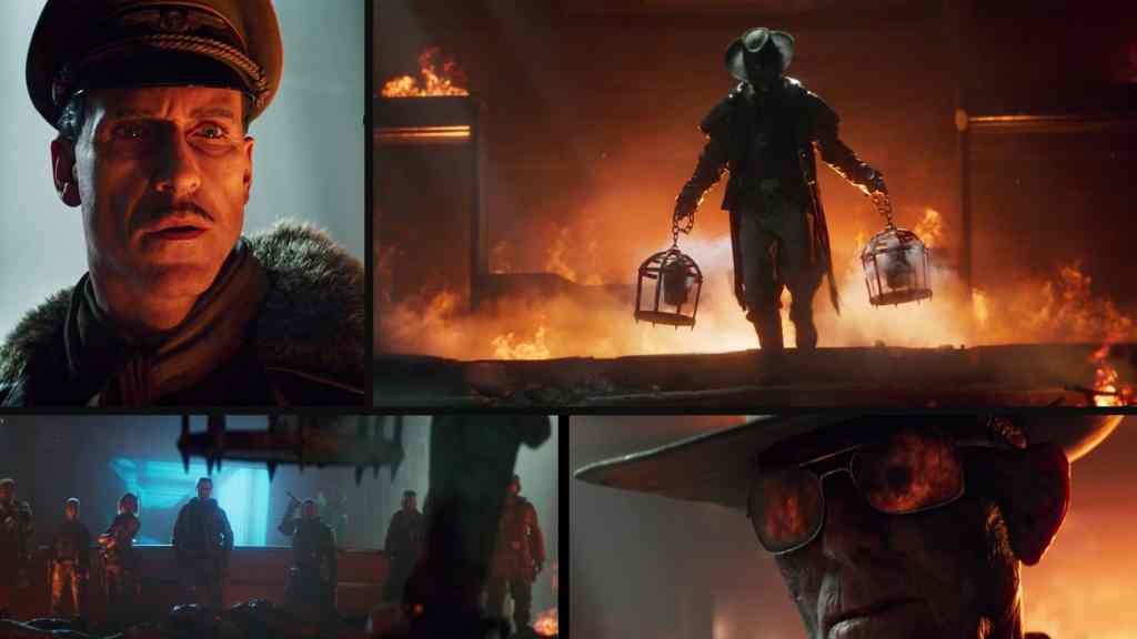 Dr. Edward Richtofen & the ShadowSmith in ‘Ashes of the Damned’ cutscene. Call of Duty: Black Ops 7 Zombies.