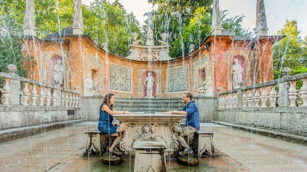 Hellbrunn Palace and Trick Fountains, Austria