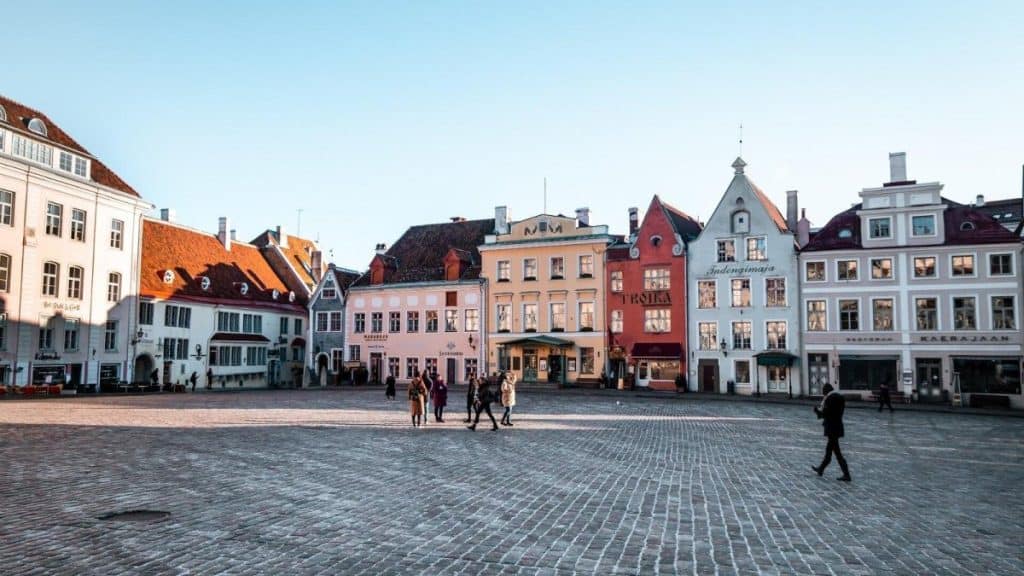 Town Hall Square, Talinn, Estonia