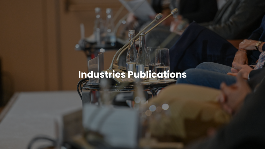 Industries Publications