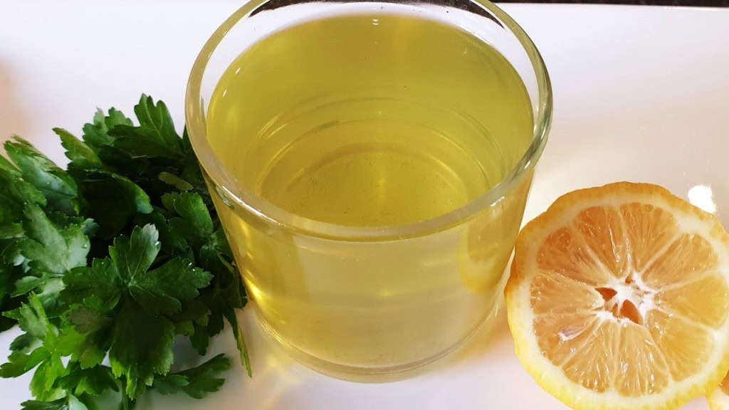 chá de salsa e limão chá de salsa e limão