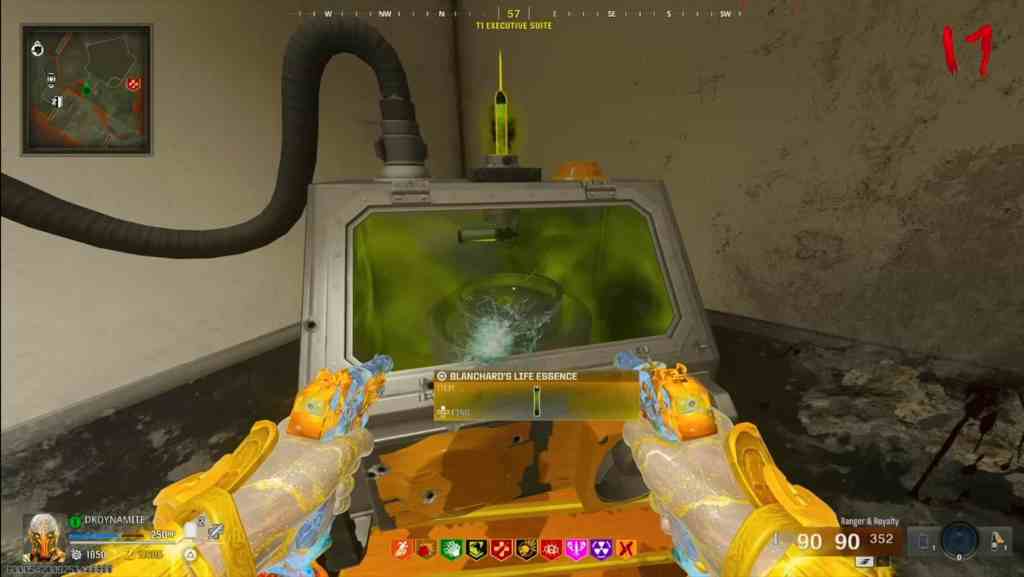Screenshot of the Essence Extractor in Black Ops 6 Zombies, Reckoning Season 5.