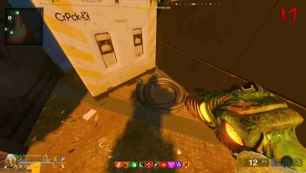 Screenshot of the Wires to build the Gorgofex N in Black Ops 6 Zombies, Reckoning Season 5.