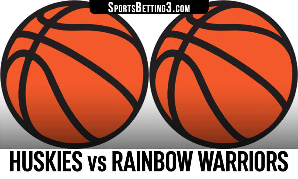 Huskies vs Rainbow Warriors Betting Odds