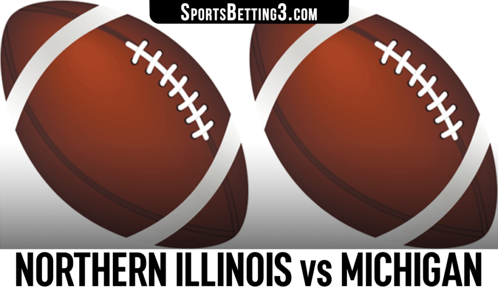 Northern Illinois vs Michigan Betting Odds