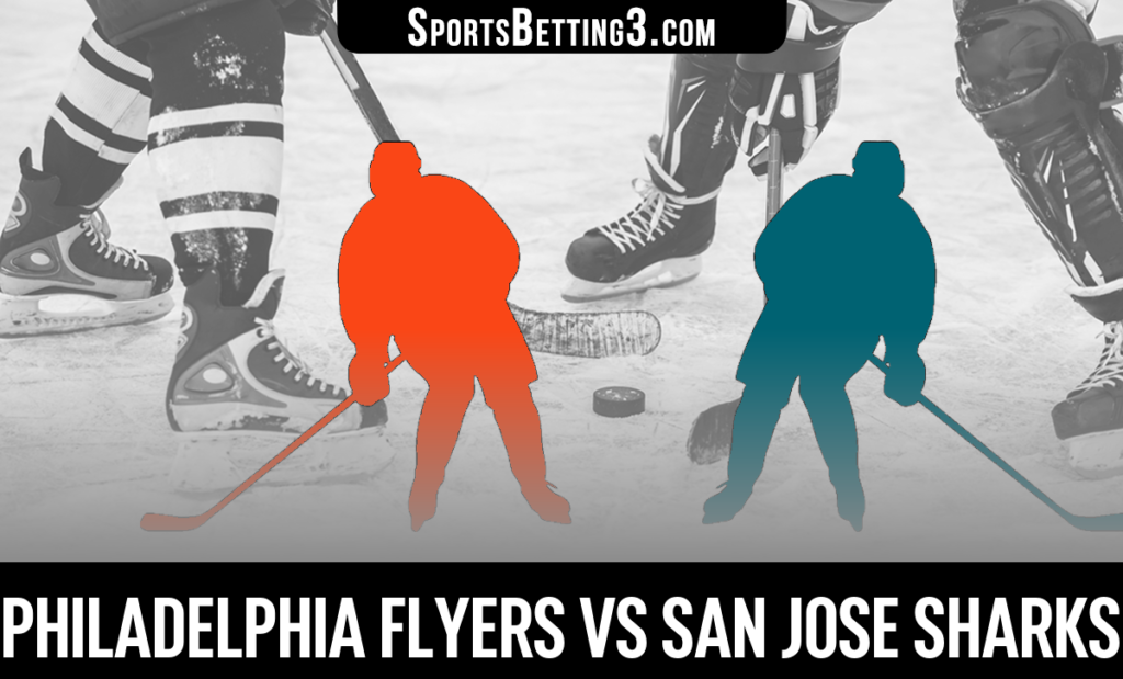 Philadelphia Flyers vs San Jose Sharks Betting Odds