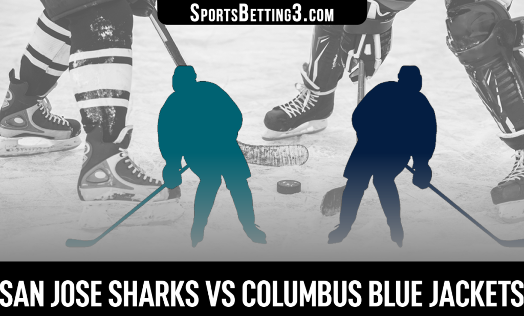 San Jose Sharks vs Columbus Blue Jackets Betting Odds