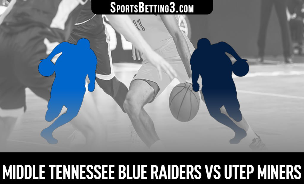 Middle Tennessee vs UTEP Betting Odds