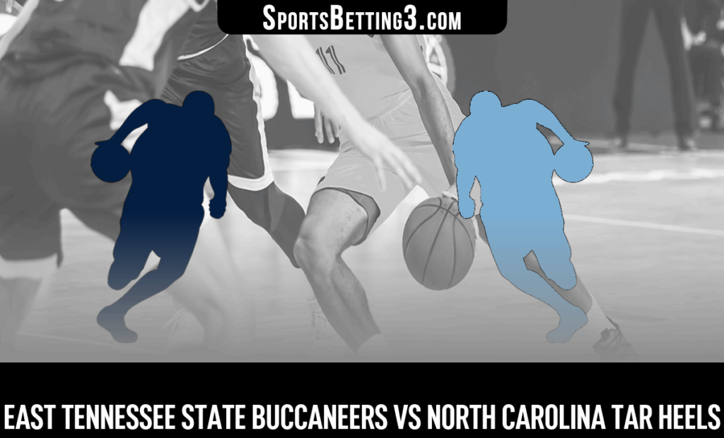 East Tennessee State vs North Carolina Odds