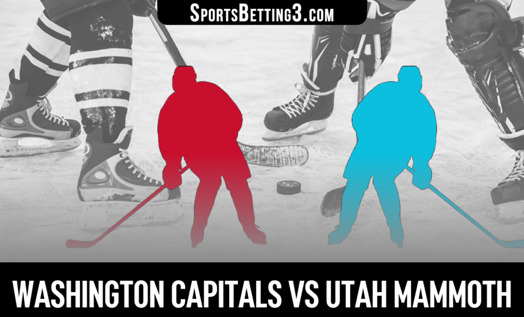 Washington Capitals vs Utah Mammoth Odds