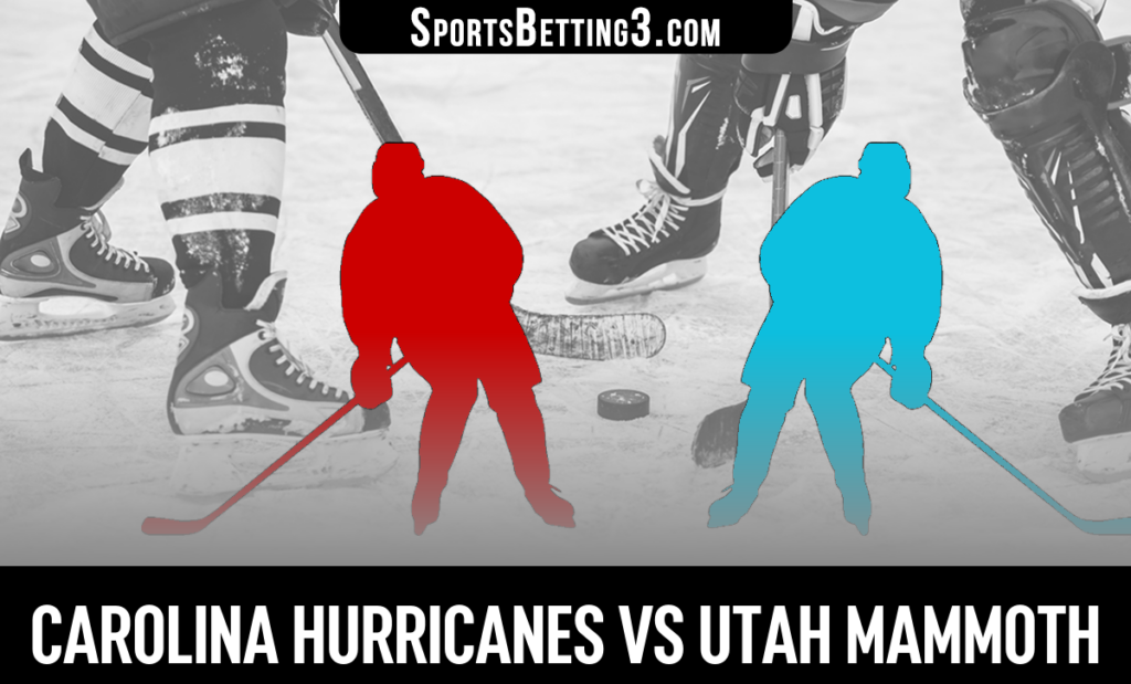 Carolina Hurricanes vs Utah Mammoth Odds