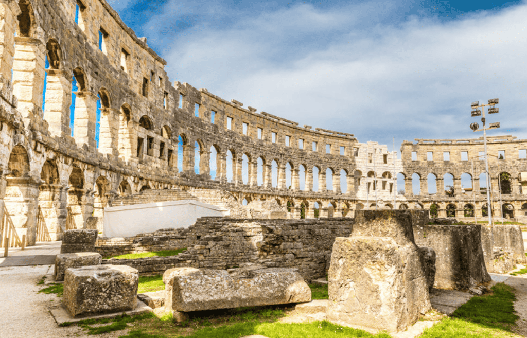 Roman ruins, Croatia
