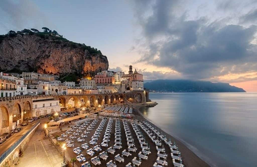 Atrani Beach, Amalfi, Italy