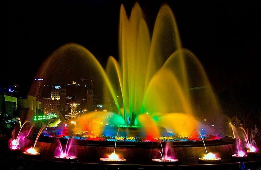 Monjuic Fountain, Barcelona
