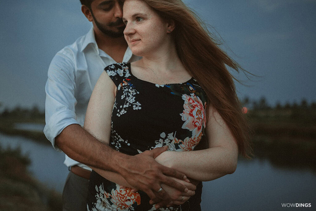 minimal Couple portraits in Kerala