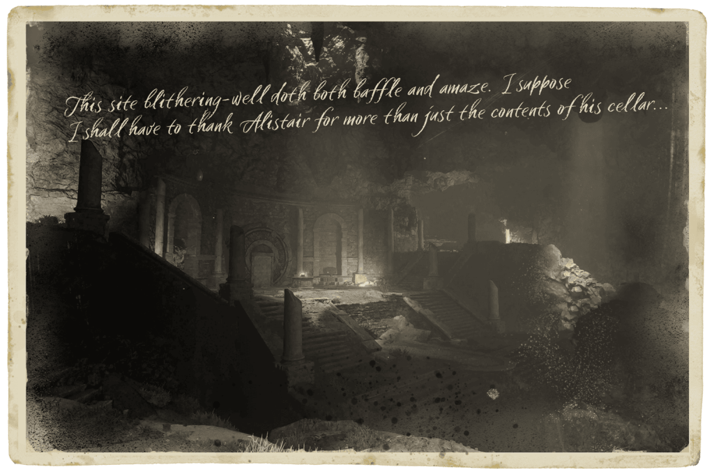 An official image of the underground areas within The Tomb, in Call of Duty: Black Ops 6 DLC 2.