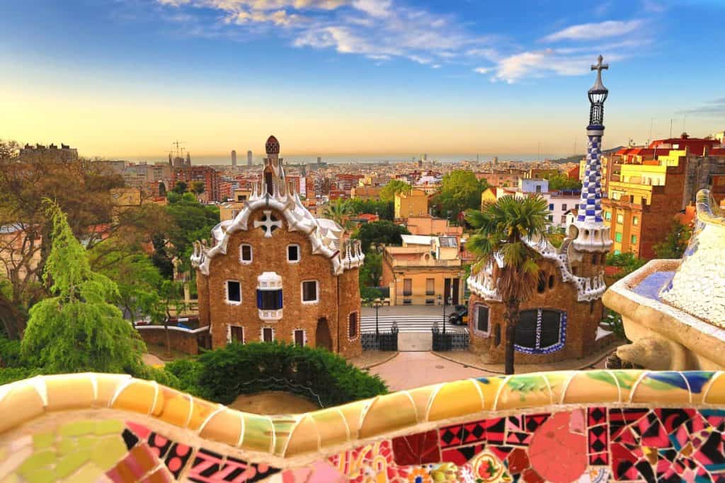 Parc Guell, Barcelona, Spain