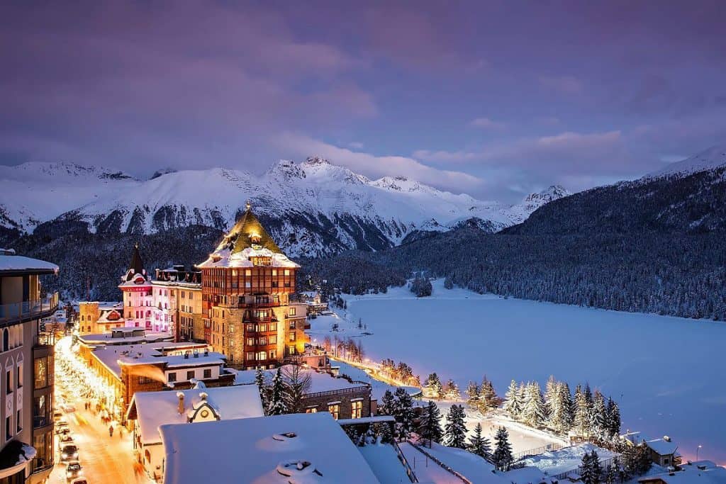 Saint Moritz Ski Resort, Switzerland