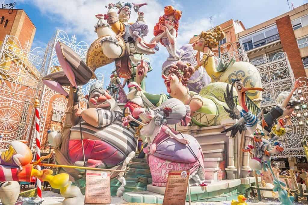 Las Fallas, Valencia