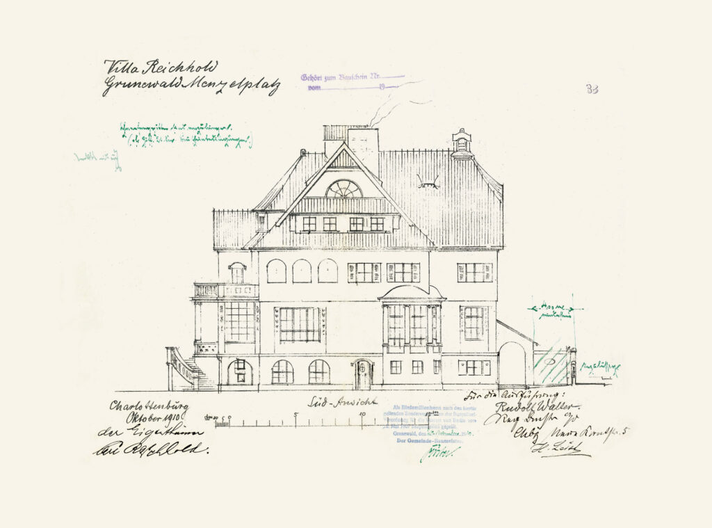 Berlin-Grunewald-Zeichnung-Villa-Fassade-Ratgeber-Immobilien-vererben-04