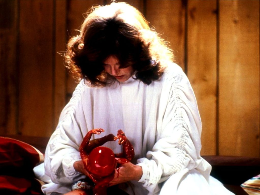 Samantha Eggar as Nola Carveth in The Brood (1979)