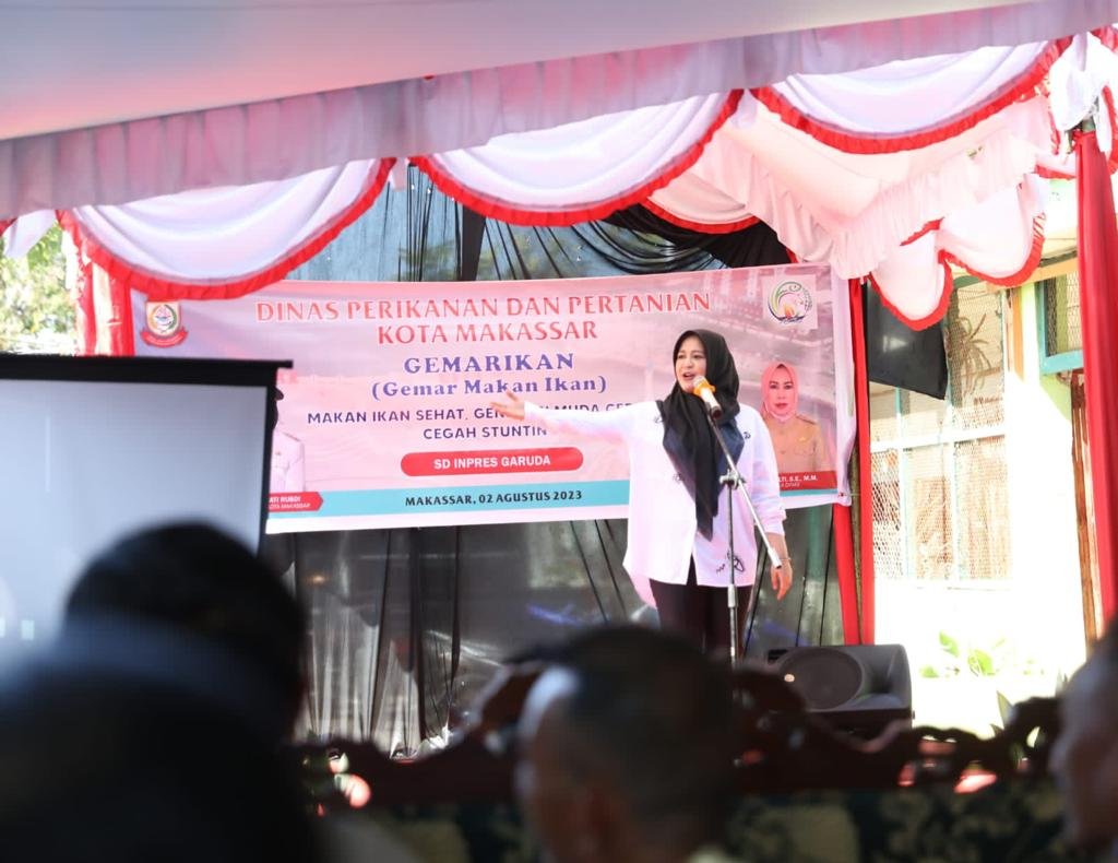 Wakil Wali Kota Makassar Sebut Stunting Dapat Dicegah dengan Makan Ikan