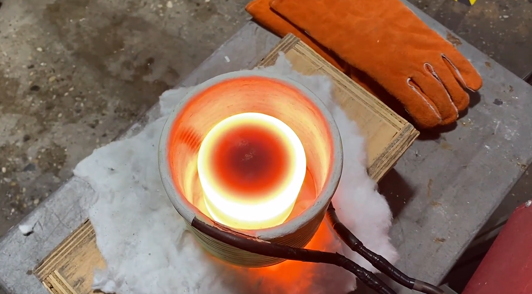 Induction Heating of stainless steel for hot forging