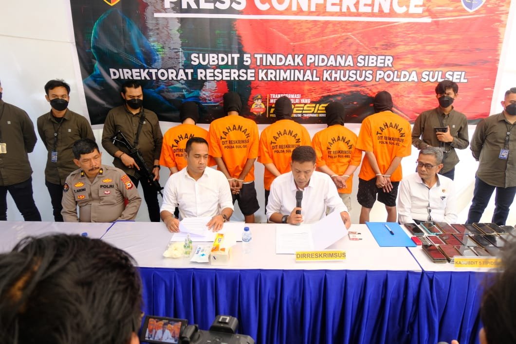 Polda Sulsel Gelar Press
