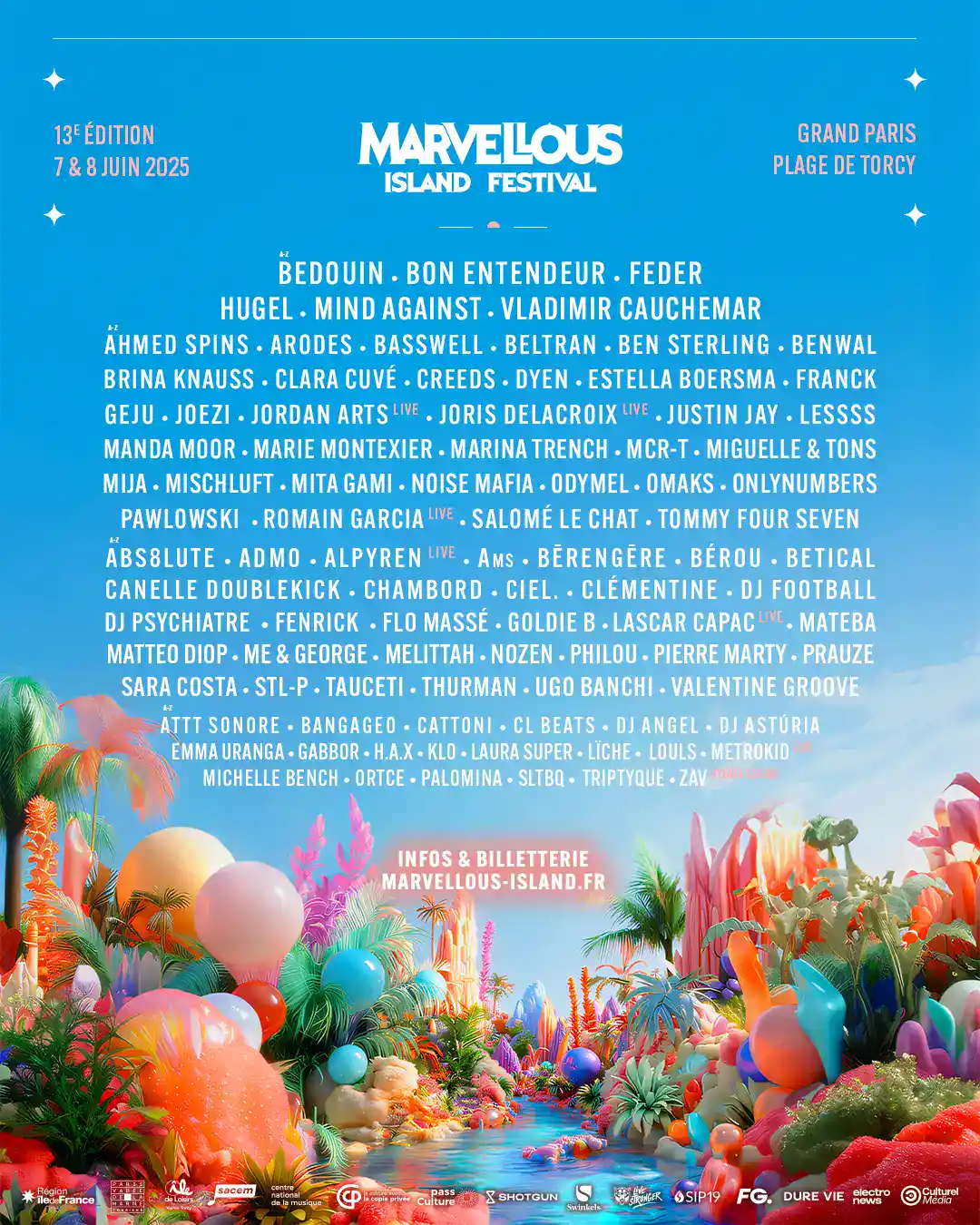 Un week-end au paradis électro : le Festival Marvellous Island est de retour