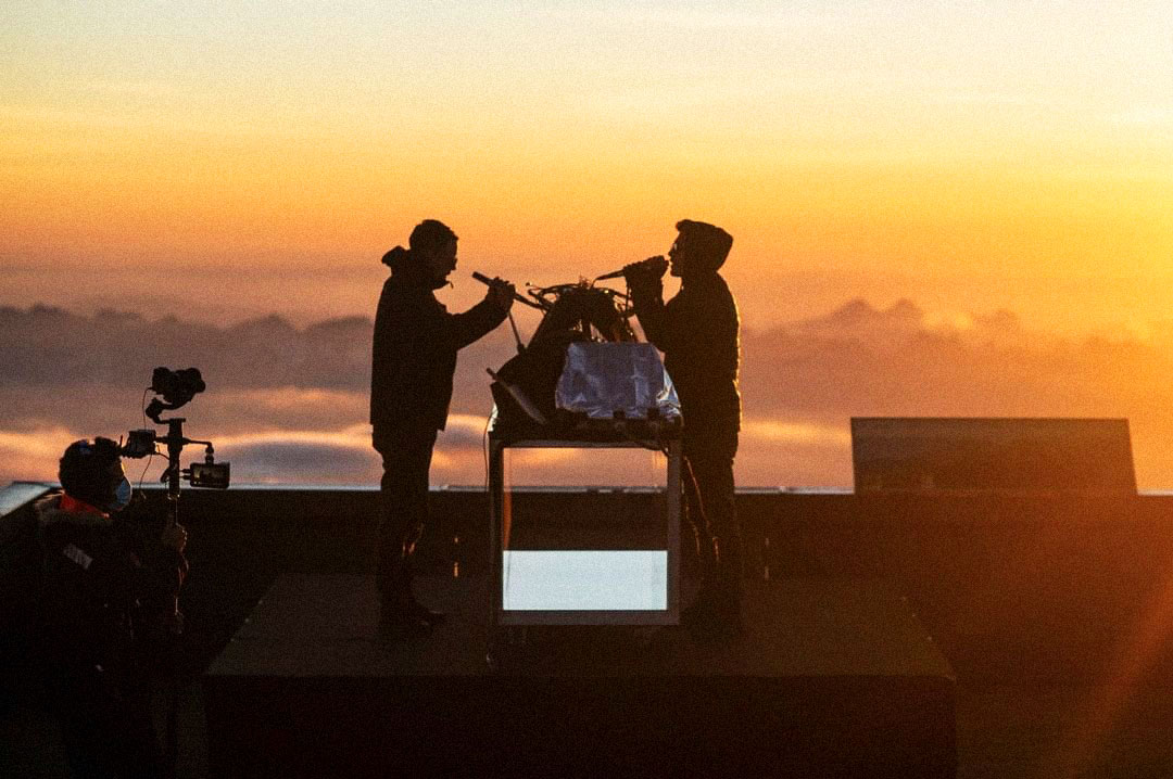 Cercle invite The Blaze, pour un live splendide sur le pic du midi