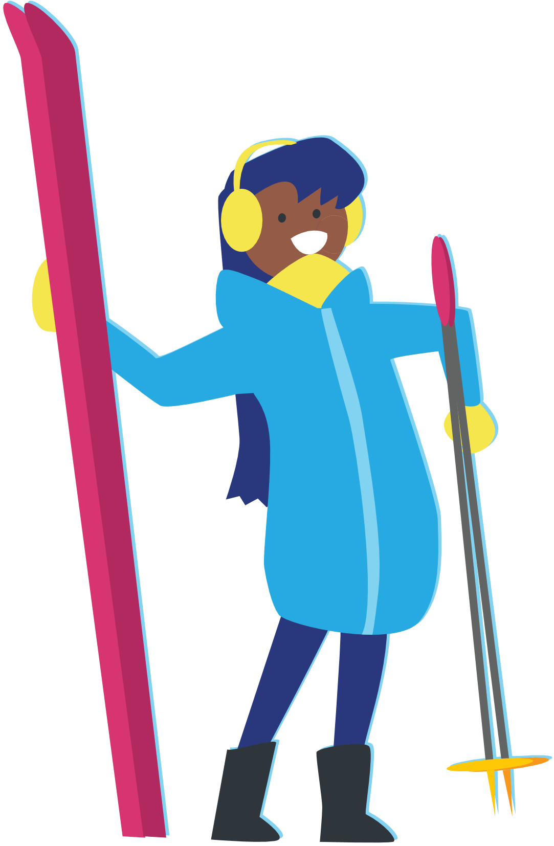 Girl Ski Equipment
