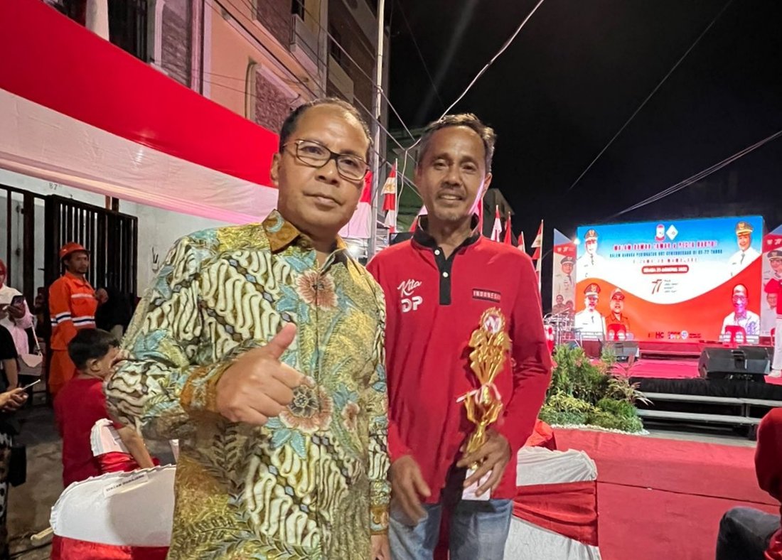 Masyarakat Kompak, Kelurahan Tamparang Keke Raih Juara 1 Penilaian Longwis