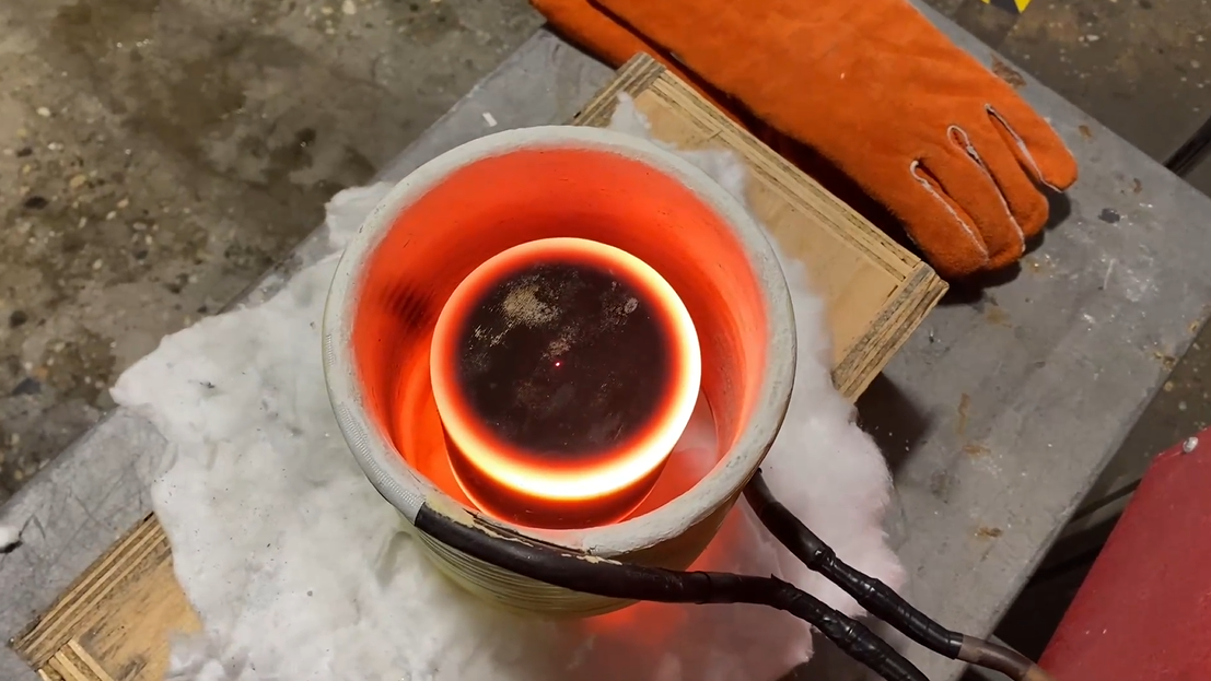 Induction Heating of stainless steel for hot forging