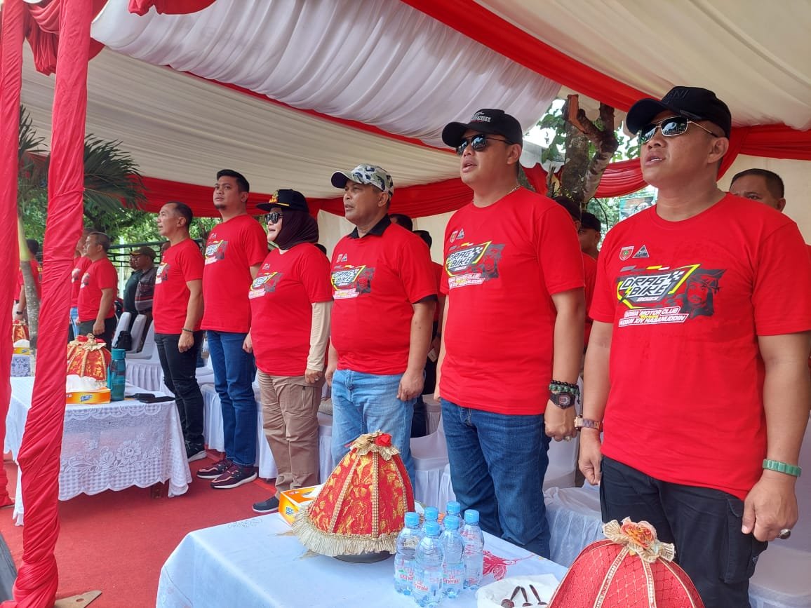 Kapolres Gowa Hadiri  Drag Bike 2023 di Lapangan Rindam XIV Hasanuddin Pakatto